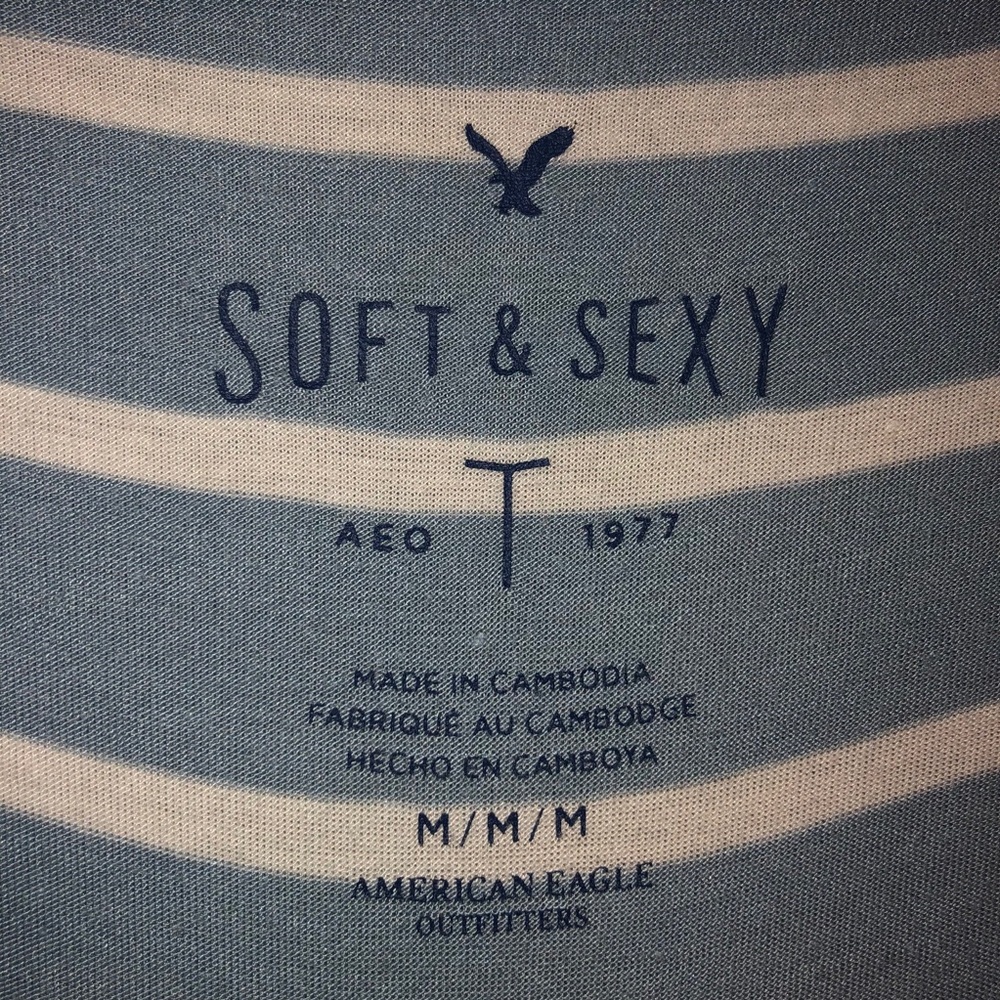American Eagle Soft and Sexy Long Sleeve Tee - Picture 4 of 4